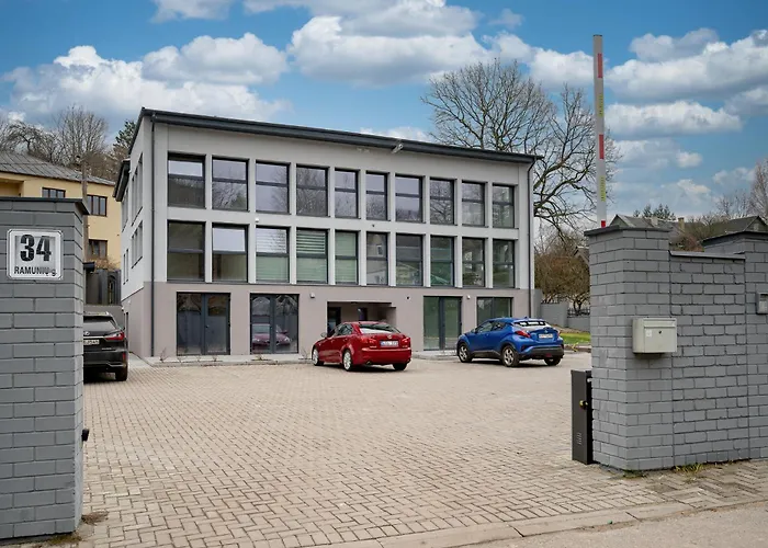 Modern 1br Free Parking Fast Wi-fi Apartment Vilnius