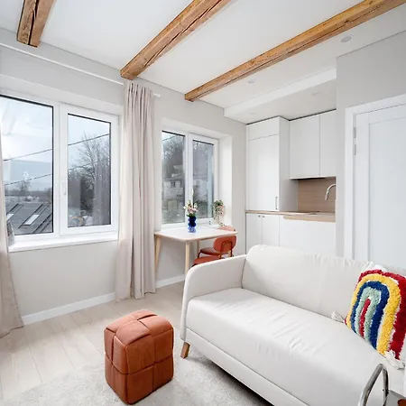 Modern 1br Free Parking Fast Wi-fi * Wilno